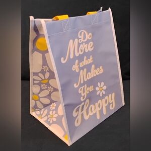 Floral Motivational Tote Bag